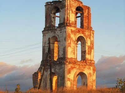 Колокольня Никольской церкви