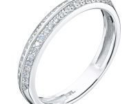 Кольцо из белого золота с бриллиантами э0901кц07210126