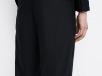 Брюки из тонкого поплина, Черный