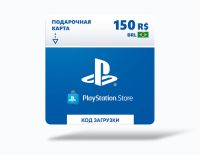 Карта оплаты Playstation Store 150 BRL Brazil [Цифровая версия]