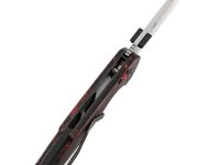 Складной нож Tenable Model 6, сталь 14C28N, рукоять G10 черно-красная