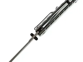 Складной полуавтоматический нож DA78, сталь 65Х13, рукоять сталь