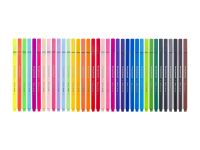 Набор капиллярных ручек Bruynzeel "Teen" 36 цветов, линеры 0,4 мм, в металлической упаковке