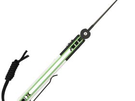 Складной нож CJRB Locust, сталь AR-RPM9, рукоять G10, белый/черный