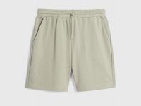 Базовые шорты из хлопка, Зеленый