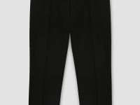 Брюки с шерстью на высокой посадке