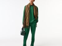 Мужское поло Lacoste классического кроя с монограммой