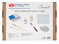 Набор художественных материалов Сонет "Акрил" 8 предметов