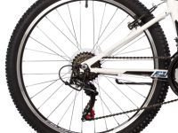 Подростковый велосипед Novatrack Action 24, год 2023, цвет Зеленый-Голубой, ростовка 12