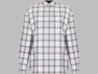 Рубашка оверсайз из хлопковой фланели