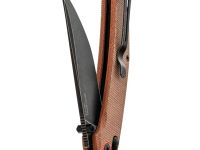 Складной нож SRM Asika 411L-MN, сталь 14C28N, рукоять микарта