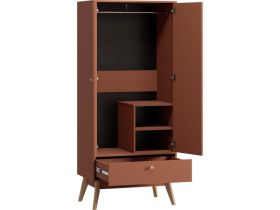Распашной шкаф Торвалль 2-80x185 Терракотовый
