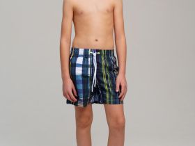 Шорты текстильные плавательные для мальчиков, средней длины