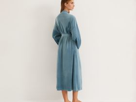 Халат Lusso, голубой