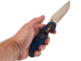 Складной нож Steelclaw Крыса, сталь AUS8, рукоять синяя микарта