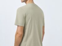 Базовая футболка из хлопка, Зеленый