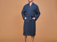 Халат мужской Franz, синий