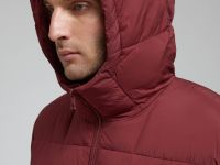 Утепленная куртка с капюшоном