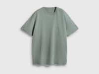 Базовая футболка из хлопка, Зеленый