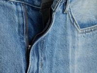 Прямые джинсы Straight, Голубой