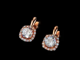 Серьги из красного золота э0212сг11200607
