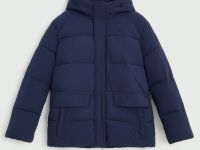 Утепленная куртка с капюшоном