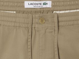 Мужские брюки Lacoste из эластичного органического хлопка