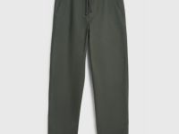Базовые брюки из твила, Зеленый