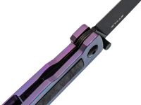 Складной нож Mr.Blade Style blackwashed сталь N690, рукоять Violet Titanium