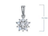 Подвеска из серебра э0612пд10177200