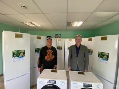 ИНК приобрела бытовую технику для общежития Мирнинского техколледжа