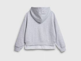 Худи с принтом для девочек, Белый