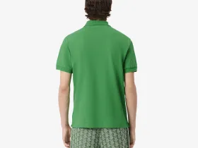 Мужское поло Lacoste из смеси эластичного органического хлопка