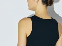 Топ из хлопка, Черный