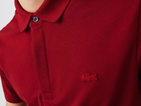 Мужское поло Lacoste PARIS стандартного кроя