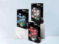 JK29011 Конструктор Голубая орхидея