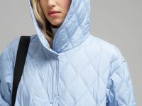 Стеганое пальто с водоотталкивающей пропиткой