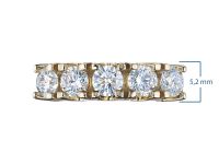 Кольцо из желтого золота э0312кц01210605