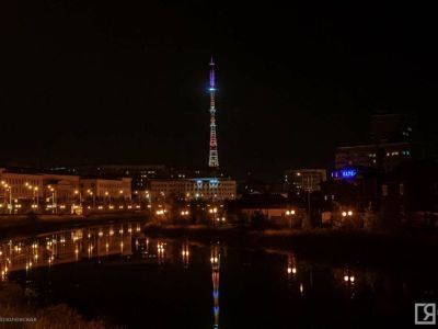 Телебашня Якутска 31 октября загорится цветами флага ДНР