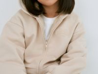 Толстовка для девочек, Бежевый