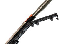 Туристический нож Kizer Evenki 1, сталь AEB-L, рукоять Orange/Green G10