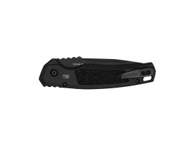 Автоматический складной нож Kershaw Launch 16 Serrated, сталь CPM-M4, рукоять алюминий/trac-tec, черный