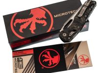 Складной нож Microtech MSI, сталь М390, рукоять полимер, темный камуфляж