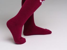 Колготки трикотажные махровые для девочек