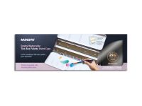 Металлический пенал с кольцом для акварельных красок Mungyo из 24 половинных ячеек или 12 полных ячеек