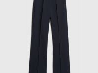 Расклёшенные брюки для девочек, Синий