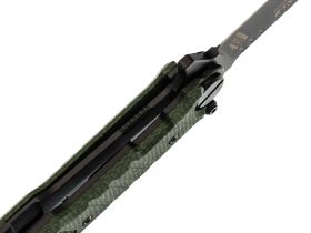 Складной нож НОКС Финка 2 Black, сталь D2, рукоять микарта