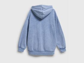 Худи с принтом для мальчиков, Синий