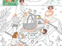 Книга раскраска "Привет, Лето!"