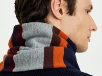 Шарф в полоску
